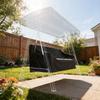 3-Seater Garden Swing Cover, Waterproof Protective Cover, Windproof and UV-Resistant, 420D Oxford Fabric