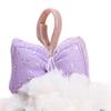 Rabbit Doll Plush Rabbit Keychain Bowknot Car Key Ring Creative Drooping Ear Rabbit Pendant  Gifts
