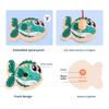 Wooden Magnetic Fishing Toy Set For Kids Montessori Educational Toy Marine Animal Game Toddler Learning Hand-Eye Coordination