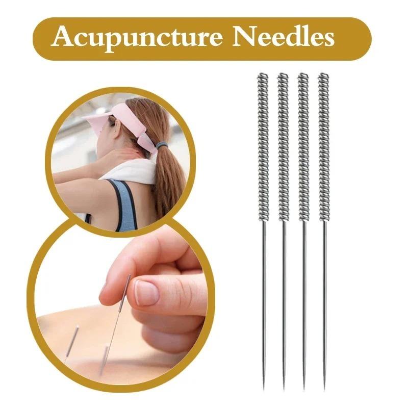 Zhongyan Taihe 500 Acupuncture Needles with tube, Tube Acupuncture Disposable Sterile Beauty Massage Needles