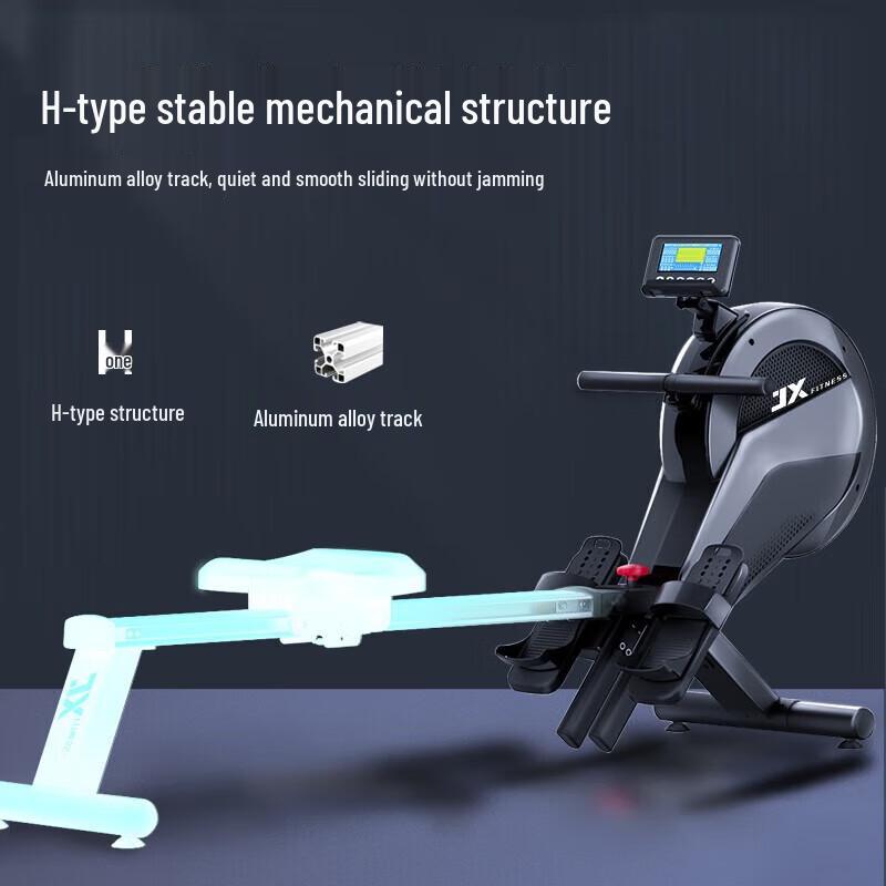 JUNXIA Electromagnetic Home Rowing Machine