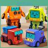 Boys Inertia Drive Construction Robot With Transforming Action For Kids Engineering Toy