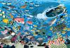 Epoch 100 Large Piece Jigsaw Puzzle Taro Tomonaga Aquarium Friends X 38 Includes and Point Co., Ltd. Illustration/Art (26 Cm) 26-803 Glue, Spatula,