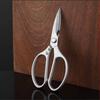 Stainless Steel Kitchen Scissors Chicken Bone Scissors Shear Fish Duck Cut Chef Professional Scissors Kitchen Accessories