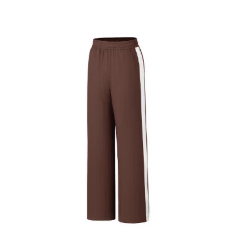 ANTA Women s Loose Straight Wide-Leg Casual Pants L