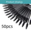 Kit d'outils de brosse à Mascara, brosse à cils jetable à la mode, bobines applicateurs, recourbe-cils, outils de maquillage, 50 pièces