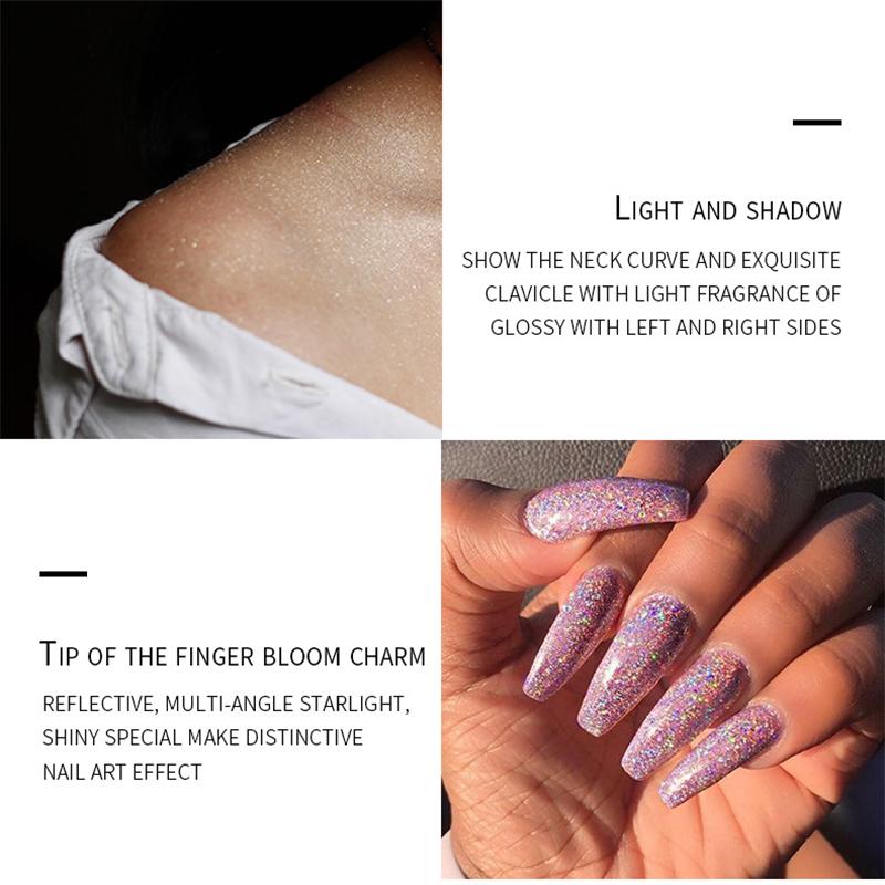 Glitzer-Schimmer-Meerjungfrau, 36 Farben, Lidschatten, Textmarker, Gesicht, Festival, Glitzer, Körper-Make-up