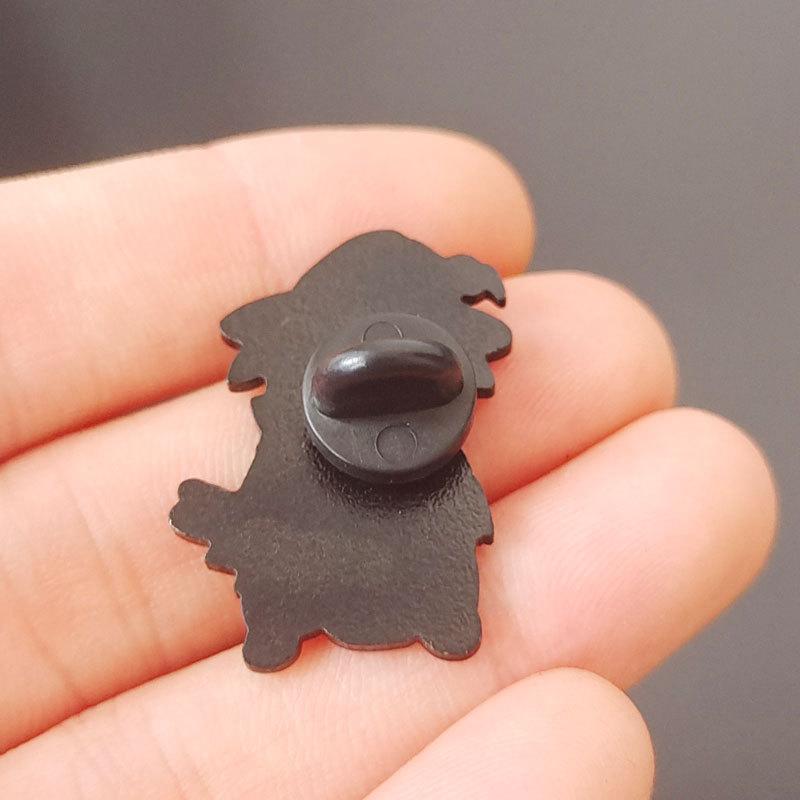 Pikachu Anime Enamel Pin Halloween Pumpkin Lapel Badges Manga Brooches for Women Fashion Jewelry Accessories Gifts