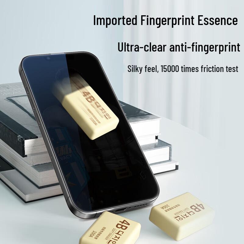 Blue Gorilla Anti-Spy Tempered Glass Screen Protector for iPhone