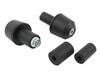 POSH FAITH Fournitures pour Moto Embouts de Guidon Universels Barre Solide