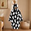 Kids Halloween Printed Flannel Romper Pajama Set for Fun Holiday Sleepwear