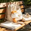 Cute Cat Cat Plush Pendant Soft Fluffy Cat Stuffed Toy Keyring  Gift for Boy