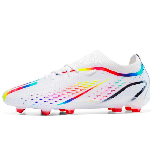 Chaussures de Football originales pour hommes, baskets d'extérieur en gazon artificiel pour enfants, crampons de Football