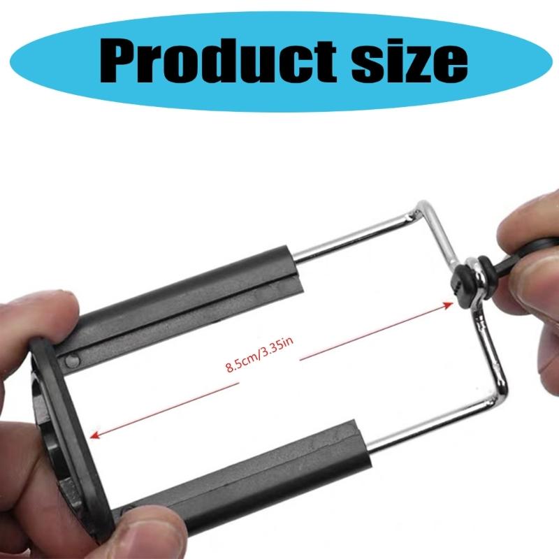 2pcs Tripod Stand with Clip Flexible Tripod Portable Bracket Holder for Mobile Phone 360 Degree Rotating Tripod