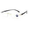 Rimless Anti-Blue Light Reading Glasses for Men & Women - Classic Style