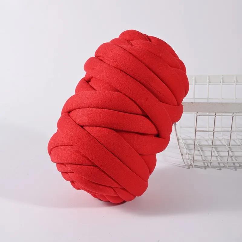 500G isländische ultradicke Wolle entkernte Baumwolle Kristall Samt Handgewebtes Material DIY Weben Handtasche Haustier Nest