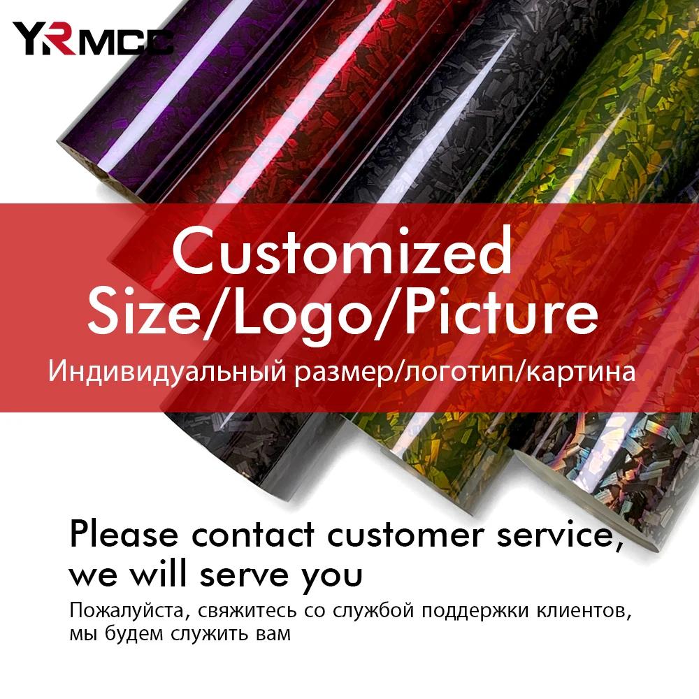 Carbon Fiber Vinyl Wrap Custom Fit Car Stickers Waterproof Adhesive Vinyl Auto Tuning Forged Carbon Fiber Film Car Accessories