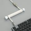 Keyboard Coiled Cable Winder Metal Bar Coil Decorative Rod Multifunctional Coiled USB Cable Weight Bar Gaming Keyboard Decoration Computer Accessories