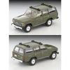 TOMYTEC Tomica Limited Vintage Neo 1/64 Scale LV-N279e Toyota Land Cruiser 60 Olive with Canoe and Figure, Finished Model (Product Number: 330882)