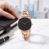 New Stylish Women Watches Simple Ladies Steel Link Bracelet Watch Luxury Rose Gold Quartz Watches for Woman Girls Clock Relogio