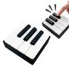 3D Printed Piano Keyboard Clicker Blackwhite Keys Press Type Relax Fidget Toys Desktop Ornament Adult Stress Relief Fidget Toy