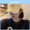 Embroidered Letter Gathering  Baseball Cap Adjustable Unisex Hat Adults For