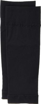 Compression Short RIZAP Calf Arch Support Gator Below Knee Length Black M [Gunze] Women's
