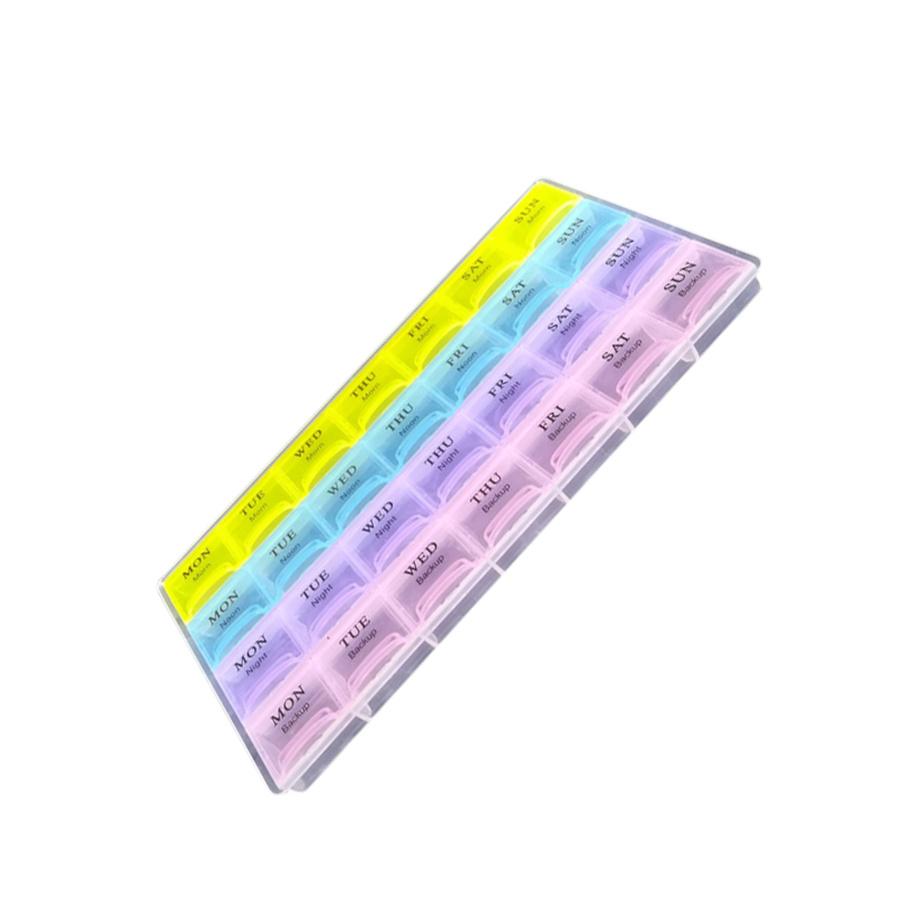 Plastic Pill Box Daily Medicine Storage Tablet Sorter Month Case Organizer box