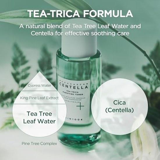SKIN1004 Tea-Trica Purifying Toner 210ml / Tea Tree + Cica Soothing Lotion