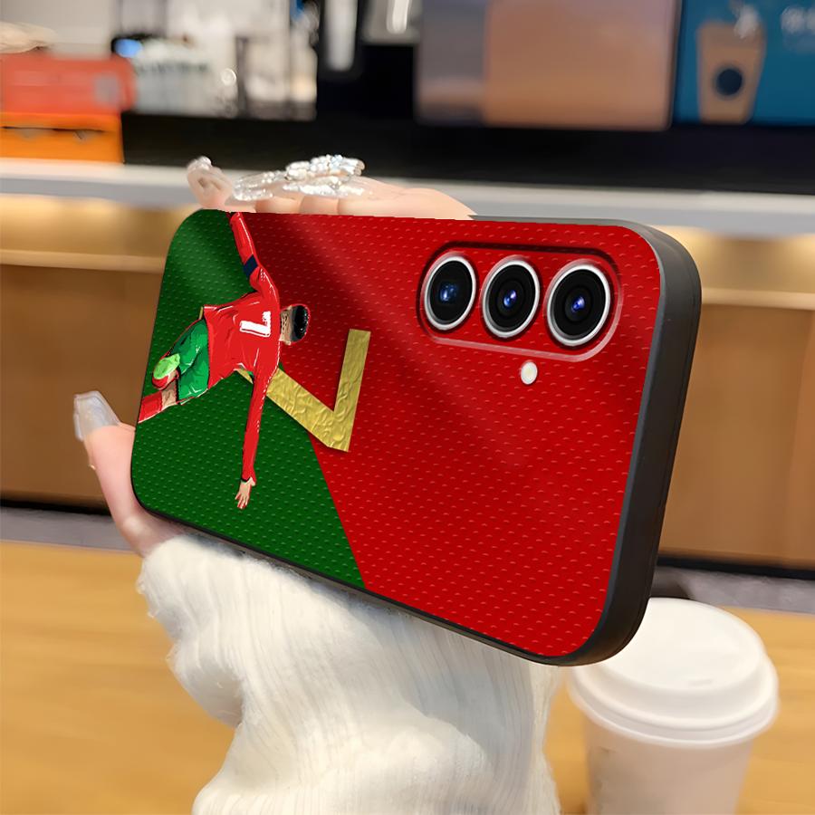 Number 7 10 Football Case for Samsung Galaxy A53 A05 A52 A57 A73 A23 A55 A25 A37 A12 A06 Phone Cover A51 A36 A15 A41 A17 A70 A50