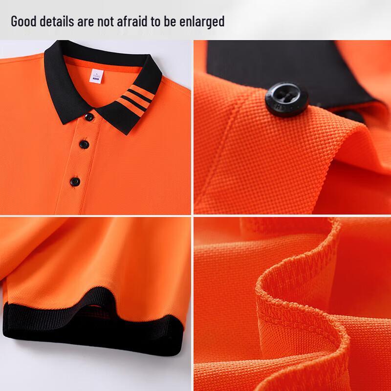 Breathable Short-Sleeve Polo Work Shirt