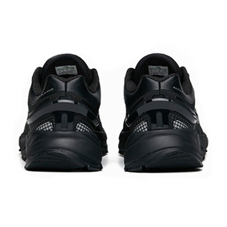 Anta Running Series Sports Non-Slip Shock Absorbing Durable Low-Top Running Shoes Men Sneakers Black 112145525-4