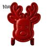 Holiday Pie Molds Christmas Hand Press Mold, Plastic Pastry Dough Party Food Prep Neatly Cut Cookie Cutters for DIY Treats Baking Gifts Enthusiasts
