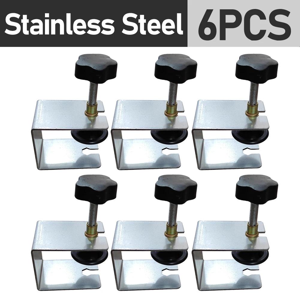 1-10pcs/set Steel Drawer Front Installation Clamps Woodworking Jig Cabinet Drawer Panel Clip Tool for Home Furniture Accessories