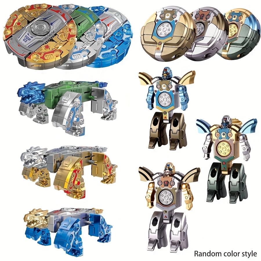 Non-Toxic Finger Spinner Fidget Toys Transform Sensory Creative Antistress Toy Finger Gyro Gift Transforming Chain Robot Spinner