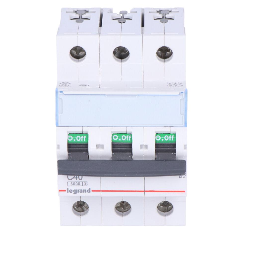 Circuit breaker 303 3P C 40A 6000A TX3
