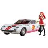 Hasegawa 1/24 Wild Egg Girls Lamborghini Miura P400 SV Shiranagi Mikumo Plastic Model Kit SP544