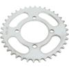 428 38 Teeth Sprocket, 4 Holes, Rear Sprocket Steel Rear Drive Sprocket for Off Road Bikes and Motorcycles Silver