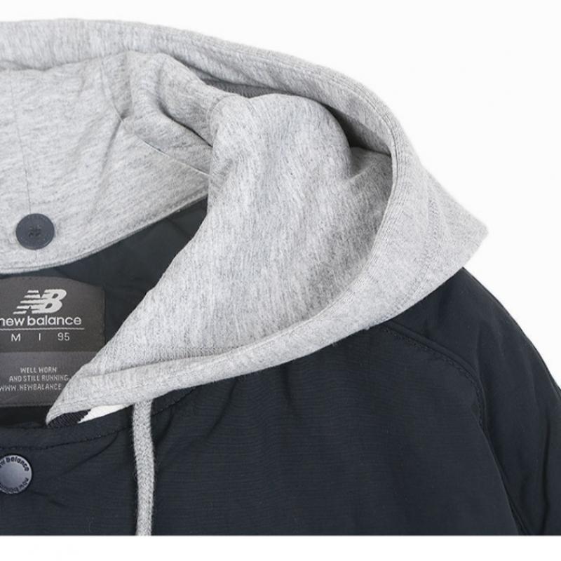 New Balance Padding Yqj Nbnqfco103 59 Uni Nb Varsity Hooded Padding