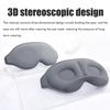 3D Sleep Eye Patch 3D Contoured Cup Concave Molded Blindfold Sleeping Patches Light Blockout Soft Eye Shade Cover for