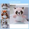 Adorable Little Raccoon Keychain Plush Cute Bag Charm Boutique Mini Gift Blind Box