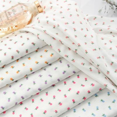 45x140cm Elastyczna dzianina prążkowana 2x2 Materiał na sukienkę, koszulę, ubrania Wiosna Lato DIY Rękodzieło Materiał do szycia