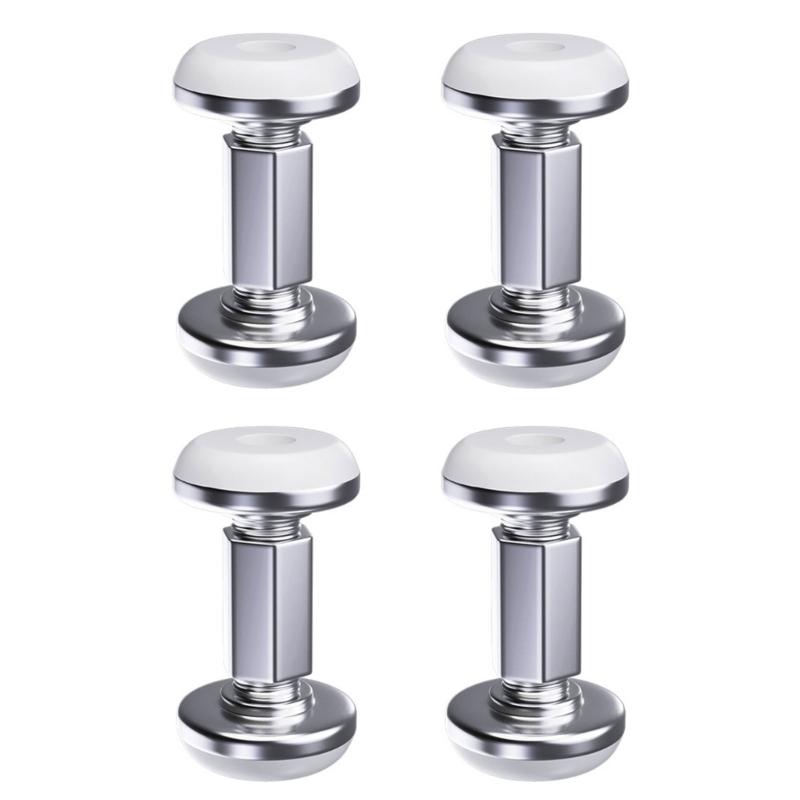 4Pcs Furniture Cabinet Stabilizers Headboard Stopper Adjustable Threaded Bed Frame Anti-Shake Tool Hardware Enduring