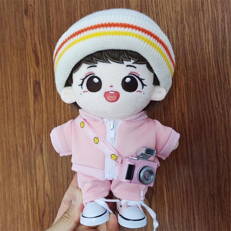 Sun Yingsha 20cm Plush Star Doll - Cute Holiday Toy Gift