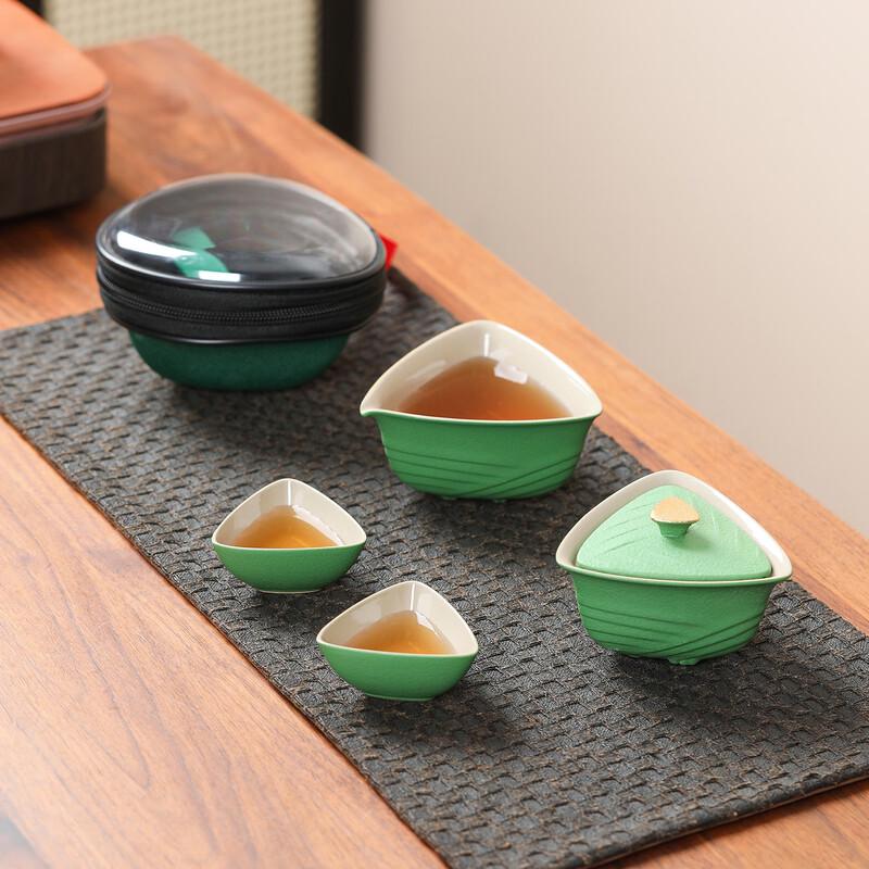 MULTIPOTENT Palace Museum Zongzi Ceramic Travel Tea Set