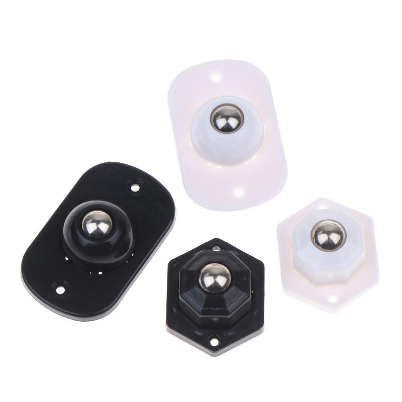 4/6Pcs Self Adhesive Caster Wheels Appliance Rollers Appliance Sliders 360 Degree Swivel Universal Wheel Mini Small Kitchen