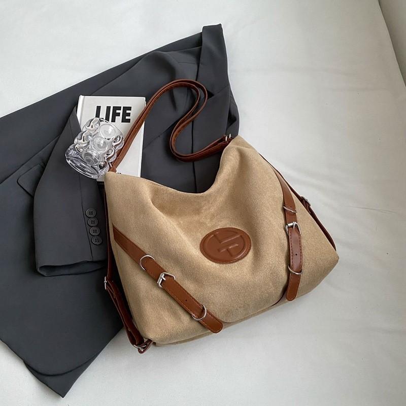 Stylish Retro Shoulder Bag For Women Trendy Casual Pu Tote 2023 Fashionable Handbag