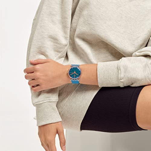 Swatch POLABLUE Transformation Watch SO29K702 Blue