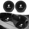New Alphard High Gloss Authentic Carbon Style Car Coaster Waterproof