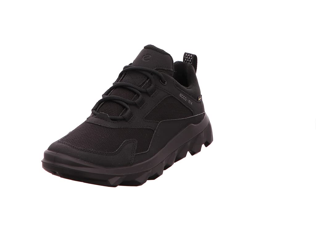 ECCO MX Waterproof Size 3E Women's Sneakers, Black, 22.0-22.5 cm,
